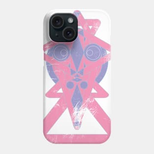 geometric mask Phone Case