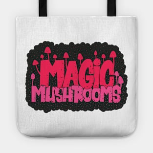 Magic Mushrooms - Psilocybin - Psychedelic Art Tote