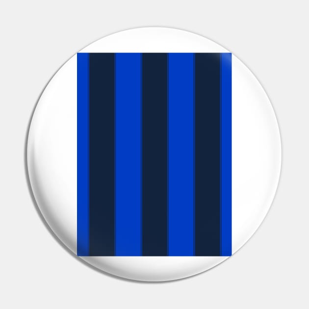 Sunderland Retro Blue Navy Striped Away 2008 Pin by Culture-Factory