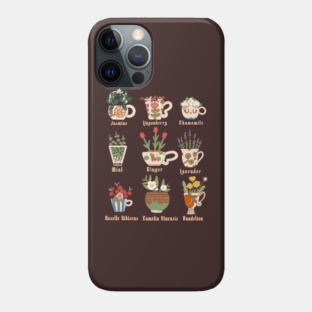 Tea Botanicals - Tea - Phone Case