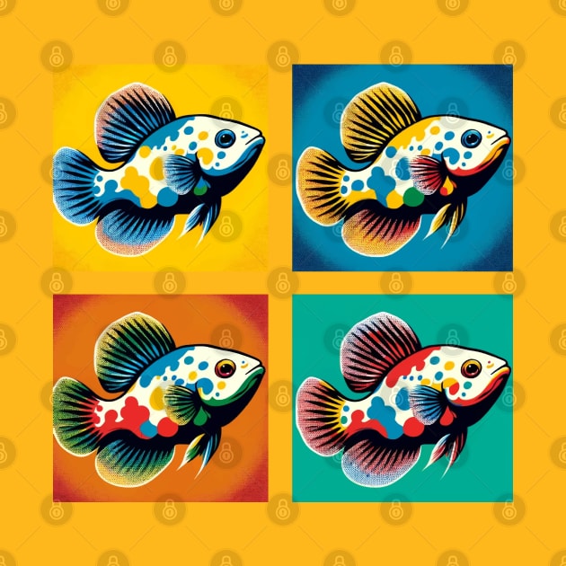 Molly - Cool Tropical Fish by PawPopArt