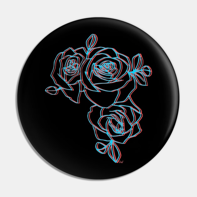 Rose Pin by Sizzle