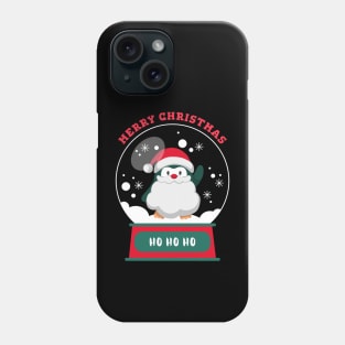 Merry Christmas Penguin Phone Case