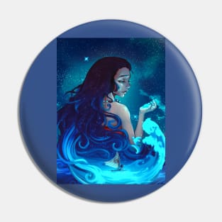 Lady Of The Sea Pin