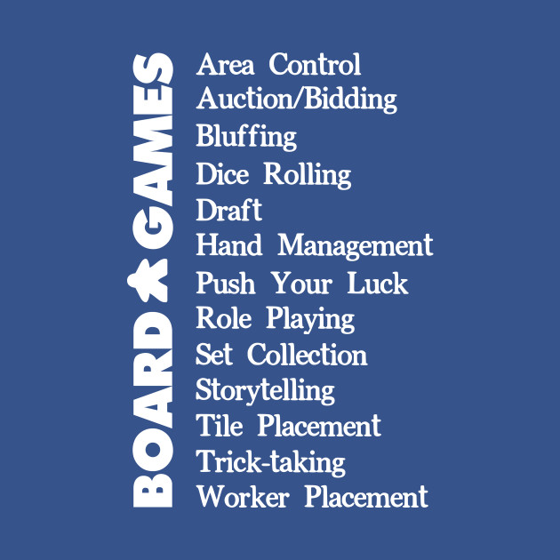 Disover Board Games Mechanics - Board Gamer Gift - T-Shirt