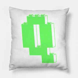 THE LETTER Q Pillow