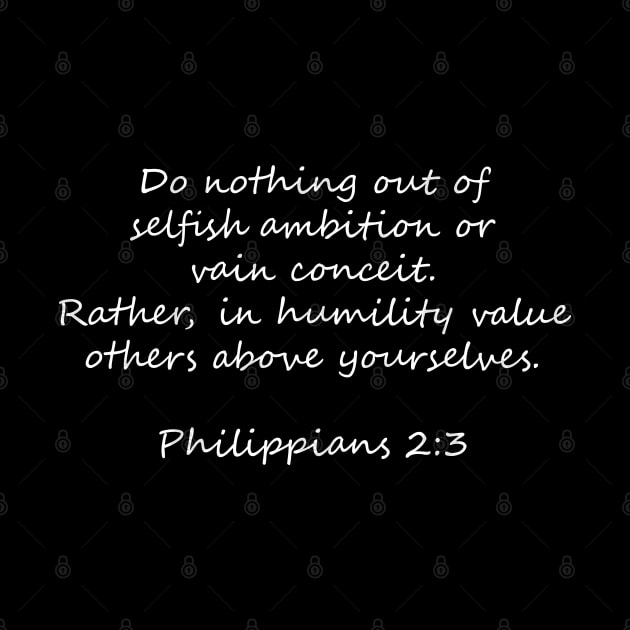 Philippians 2:3 by anonopinion