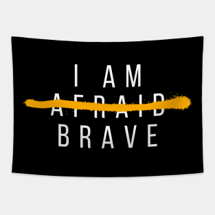 I am Brave Tapestry