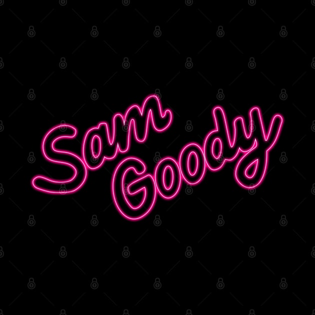 Sam Goody Music Store Neon by carcinojen