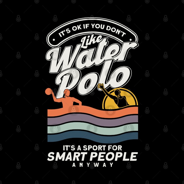 Training Player Water Polo by Toeffishirts