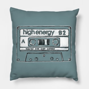 1982 Cassette Birthday Mix Tape 82 Pillow