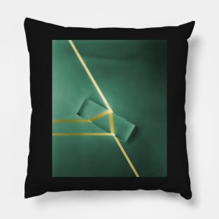 Light Refraction Through a Prism, Snell's Law, Berenice Abbott Pillow