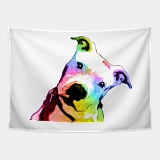 Pit bull | Rainbow Series | Pop Art Tapestry