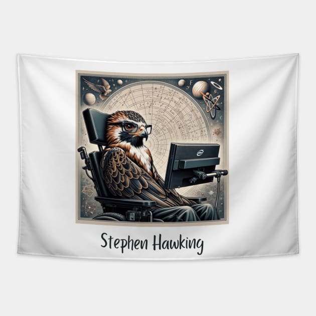 Stephen Hawking Tapestry by EarthisticWear