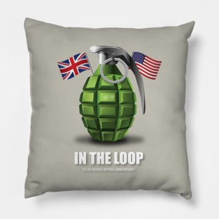 In The Loop - Alternative Movie Poster Pillow