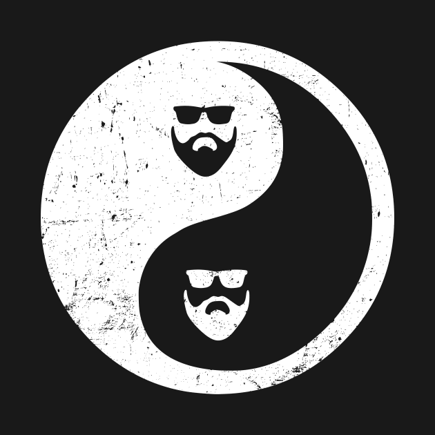 Bearded Man Ying Yang by Jonny1223