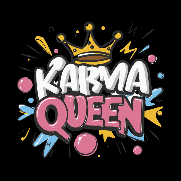 Karma Queen - Bold Sarcasm Crown by Snark Wear