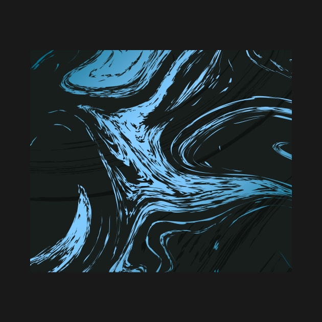 Blue and Black Marble by timegraf