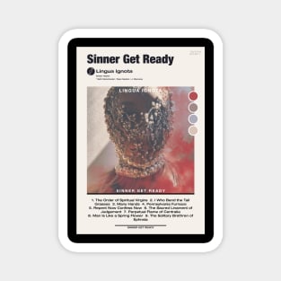 SINNER GET READY ✅ Lingua Ignota tracklist & poster Magnet