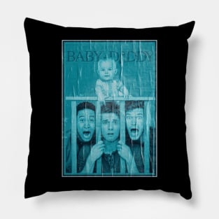 Baby Daddy /// Vintage Faded Style Fan ART Pillow