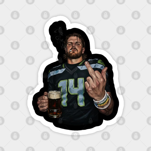 Sam-Darnold Magnet by dtr_art