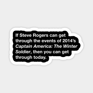 Steve Rogers Confidence T Shirt Magnet