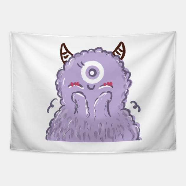 Cute Monster Tapestry by gmnglx
