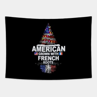 Christmas Tree  American Grown With French Roots - Gift for French From France Tapestry