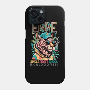 JUNGLE STREET SCHOOL TIGER Phone Case