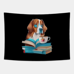 Books And Coffee And Dogs And Social Justice Tapestry