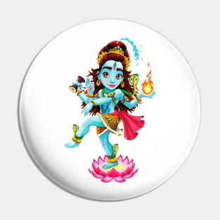 Dance of Shiva Pin