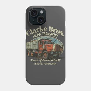 Clarke Bros. Heavy Transport 1959 Phone Case