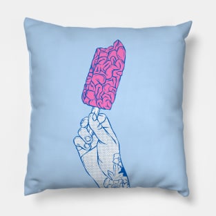 Brain ice cream! mmmmm Pillow