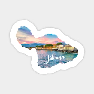 Maui Strong Sticker, Maui Strong Lahaina Support Sticker, Lahaina Hawaii Wildfire Support Sticker, Aloha Lahaina, Waterproof Sticker Magnet