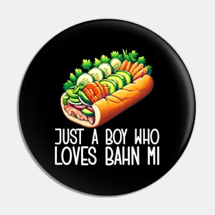 Just A Who Loves Bahn Mi Vetse Street Food Sandwich Pin