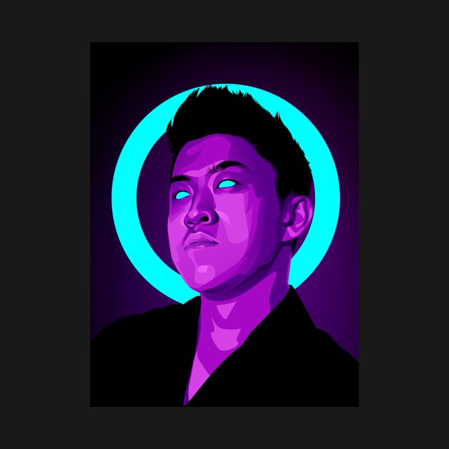 Rich Brian Illustration by Heywids