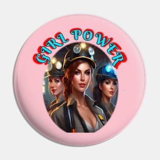 Girl Power Pin