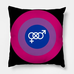 Bisexual Shield Pillow