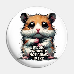 Sad Hamster Pin