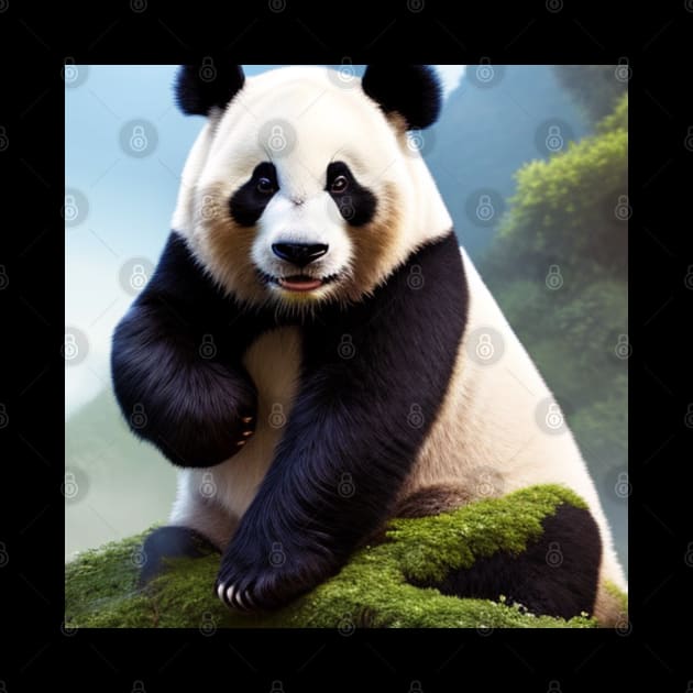 Panda - AI-Generated by MtWoodson