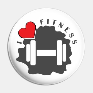 Love Fitness Pin