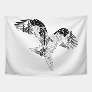 Bald Eagle Tapestry