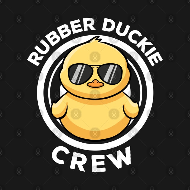 Rubber Duckie Crew I Love Ducks Lovers Funny Rubber Duck by MerchBeastStudio