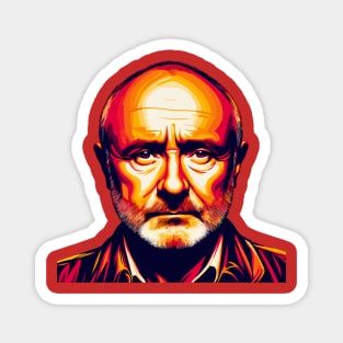 Phil Collins 4 Magnet