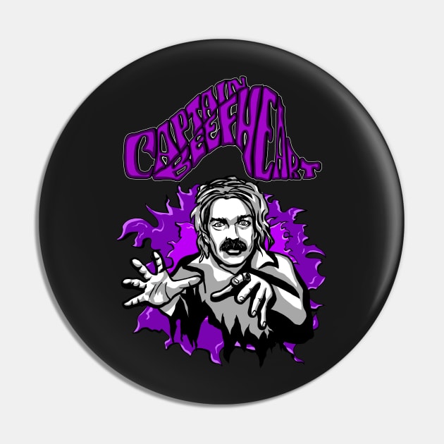 Captain Beefheart Pin by HelenaCooper