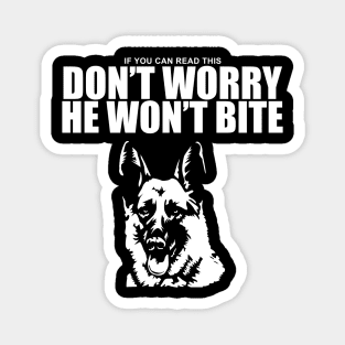 German Shepherd Magnet