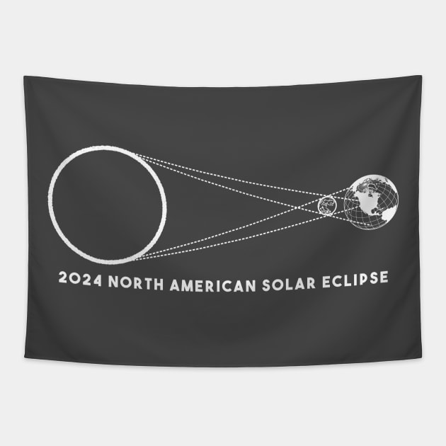 2024 North American Solar Eclipse Tapestry by SeeScotty