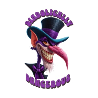 The Mischievous Mad Hatter: Diabolically Dangerous T-Shirt