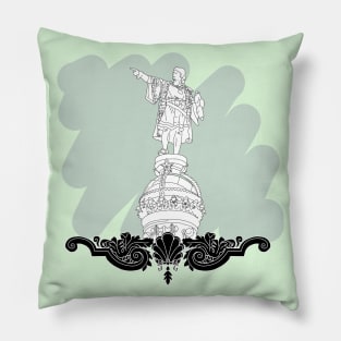 Columbus Monument Pillow