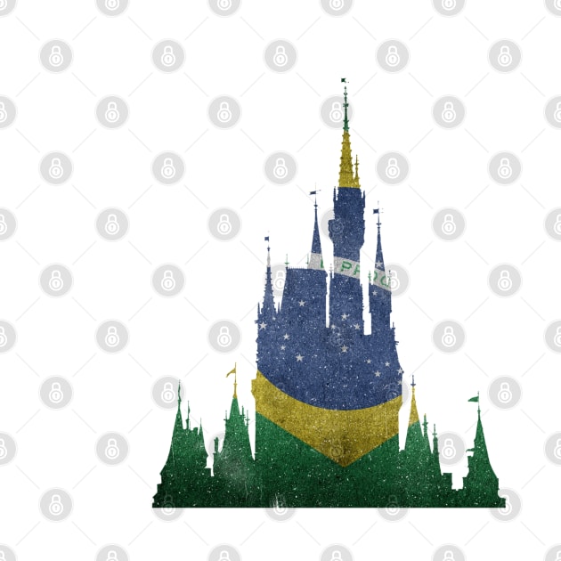 Brazil Magic Castle Silhouette by FandomTrading